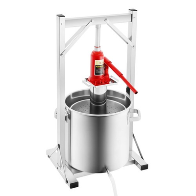 #ad Hydraulic Fruit Wine Press 22L Hydraulic Stainless Steel Manual Juice Maker... $404.85
