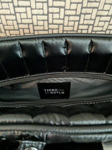 Black Tennis Bag By Think Royln - Picture 4 of 13