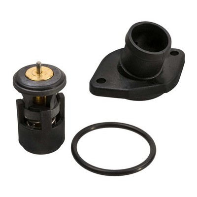 Thermostat + Flansch für 1.0 1.4 16V VW Golf 4 Polo 6N Lupo SEAT Ibiza Cordoba