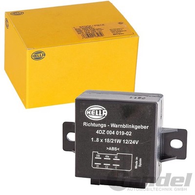 HELLA BLINKGEBER RELAIS 12V 24V 4DZ 004 019-021