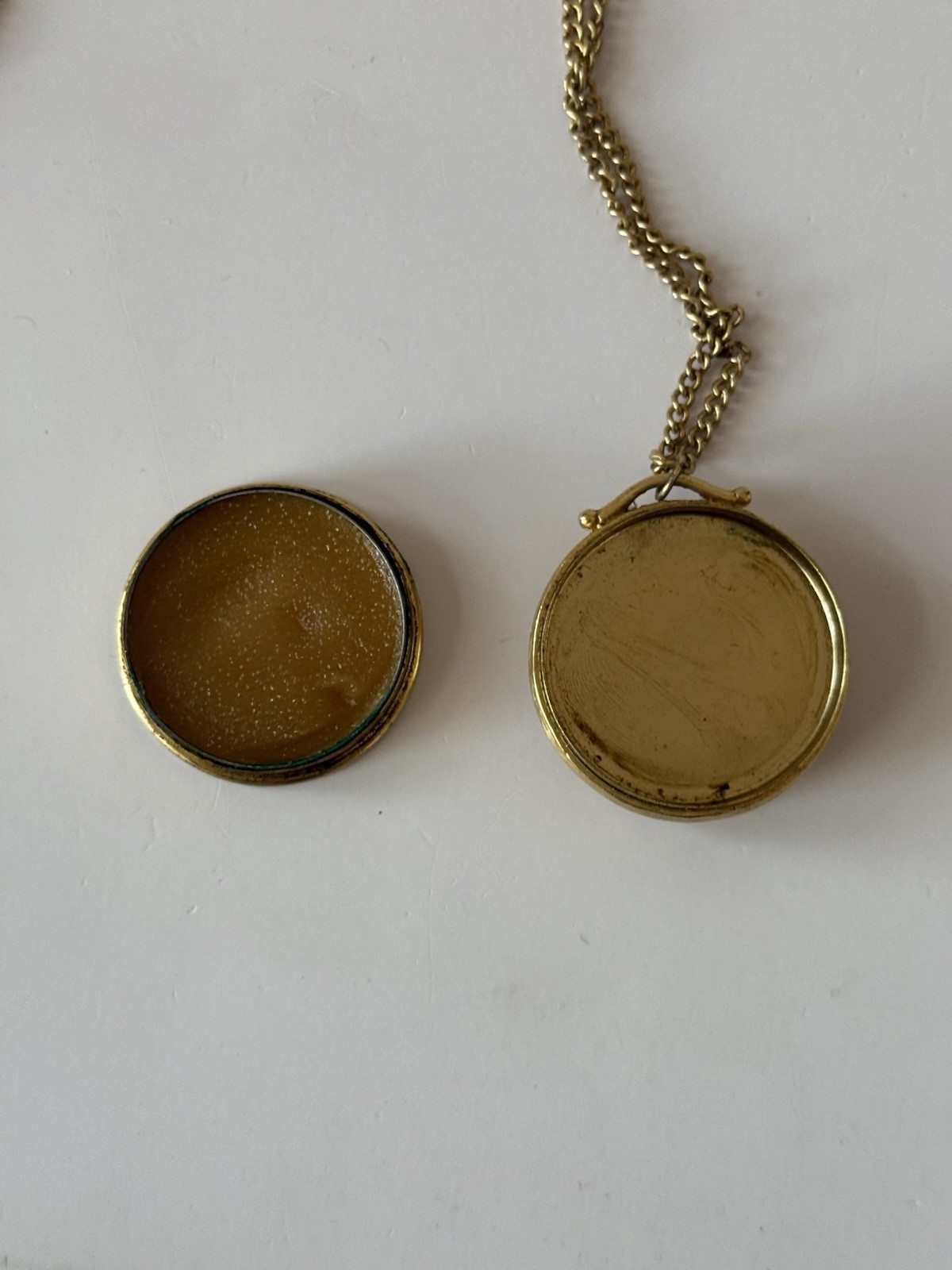 Vintage Revlon Solid Perfume Ladybug Compact Neck… - image 4