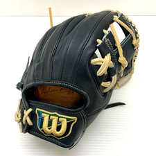 Wilson BEAR Logo Infielder Hardball Glove 11.5 Black Staff DUAL Hardball RHT