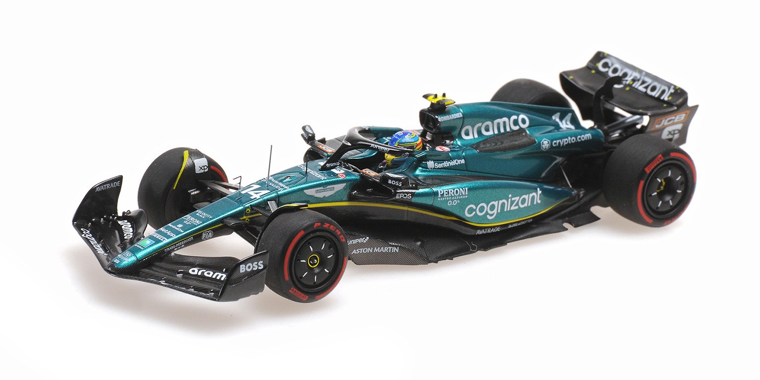 MINICHAMPS 417230314 1:43 ASTON MARTIN ARAMCO COGNIZANT FORMULA ONE TEAM AMR23 -