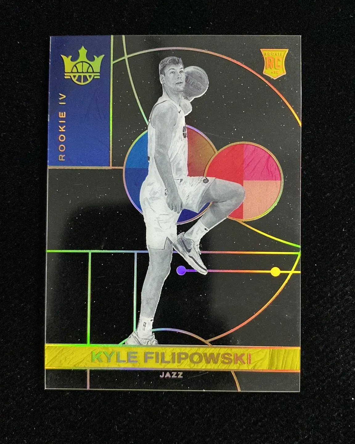 2024-25 Panini Court Kings Kyle Filipowski #217 RC IV Case Hit SSP Clear -L32