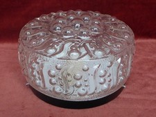 Ancienne Lampe De Plafond Lampe Murale Vintage Des Années 60 70 Ronde En Verre