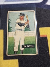 1951 Bowman - Tom Saffell #130 (RC)
