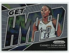 Chiney Ogwumike 2022-23 Panini Prizm WNBA Get Hyped Los Angeles Sparks #15