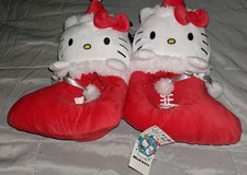 Hello Kitty Christmas Slippers Sanrio Women  s SIZE 5-6
