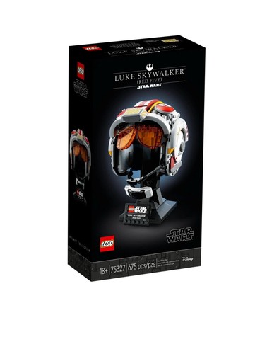 LEGO - Star Wars - Luke Skywalker - Red Five - Helmet - 75327 - (DAMAGED BOX) - Picture 1 of 2