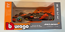 Bburago 1:43 McLaren Team MCL38 #4 Lando Norris 2024 Miami Grand Prix 38214 F1