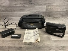 JVC GR-AX750 VHS-C Camcorder For Parts AS IS UNTESTED 90's Skateboard Camera