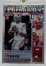 2023 Panini Chronicles Draft Picks Blue Mojo - #2 C.J. Stroud (RC)  /99 Texans