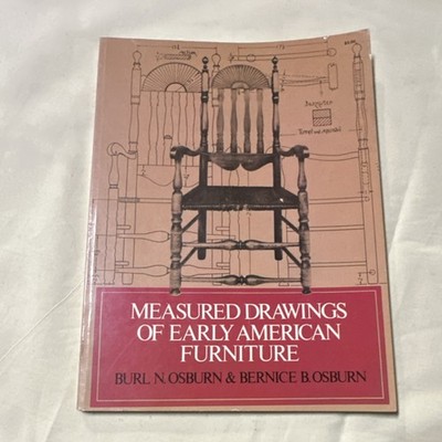 Measured Drawings of Early American Furniture, Dover, 1975, Illustrated