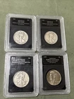 2-1935 , 1-1945 Walking Liberty Coins Authenticated 1-1977 Kennedy Half Dollar
