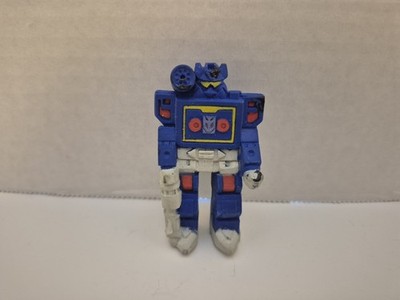 Soundwave Character Eraser 2'' G1 Transformers 1985 Hasbro Vintage