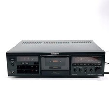 SONY TC-K555ESX 3-Head Stereo Cassette Deck Vintage Beautiful Working Excellent