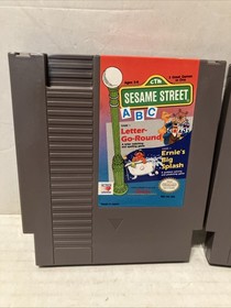 Sesame Street NES Bundle Lot: 123 and Big Bird Hide & Speak Nintendo