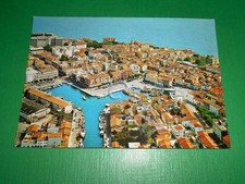 Cartolina Grado - Veduta aerea del porto e del centro storico 1970 ca