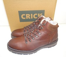 Mens Brown Leather Boots Ankle Hiker Shoes Fashion RRP £65 New UK Sizes 7-12