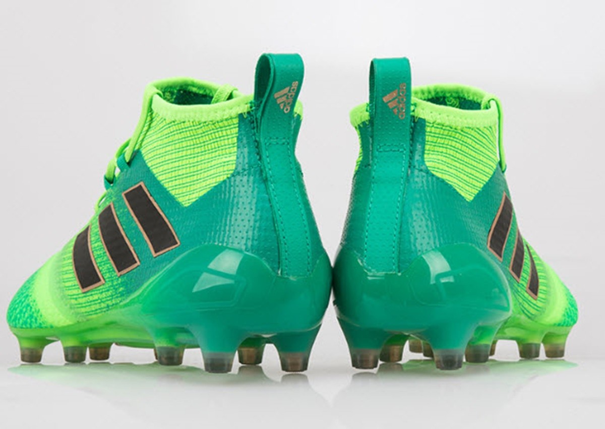 Adidas Men ACE 17.1 Prime Knit FG Cleats Football Green Soccer