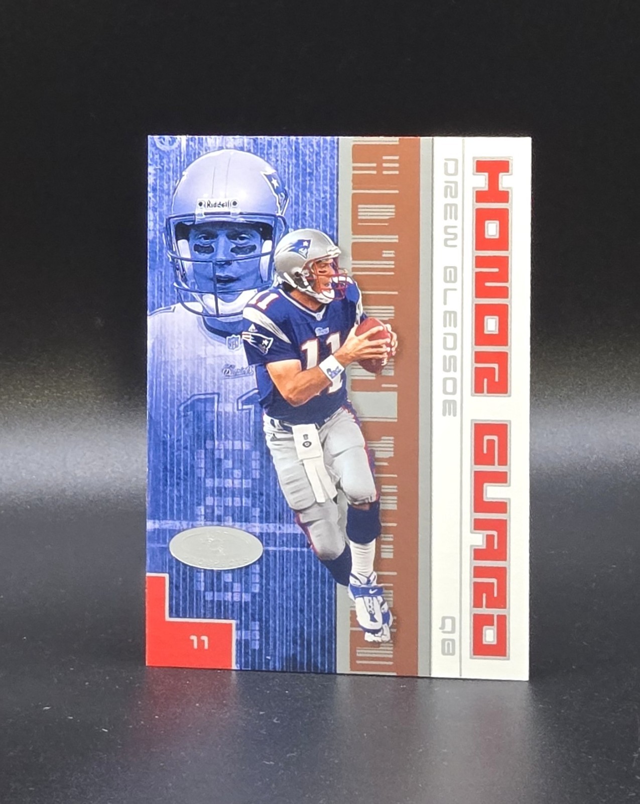 2001 Fleer Hot Prospects DREW BLEDSOE Honor Guard Insert #5 New England Patriots