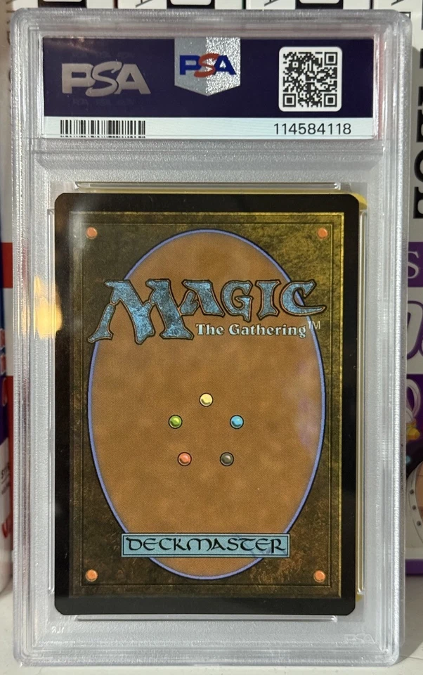 2025 MTG Deadpool Secret Lair #869 Blacker Lotus PSA 9 Mint - Image 2 of 2