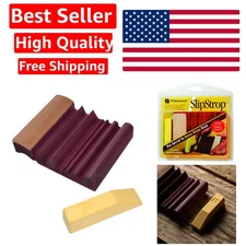 Wood Carving Tool SlipStrop – Polishing Compound Included for Ultimate Sharpness
