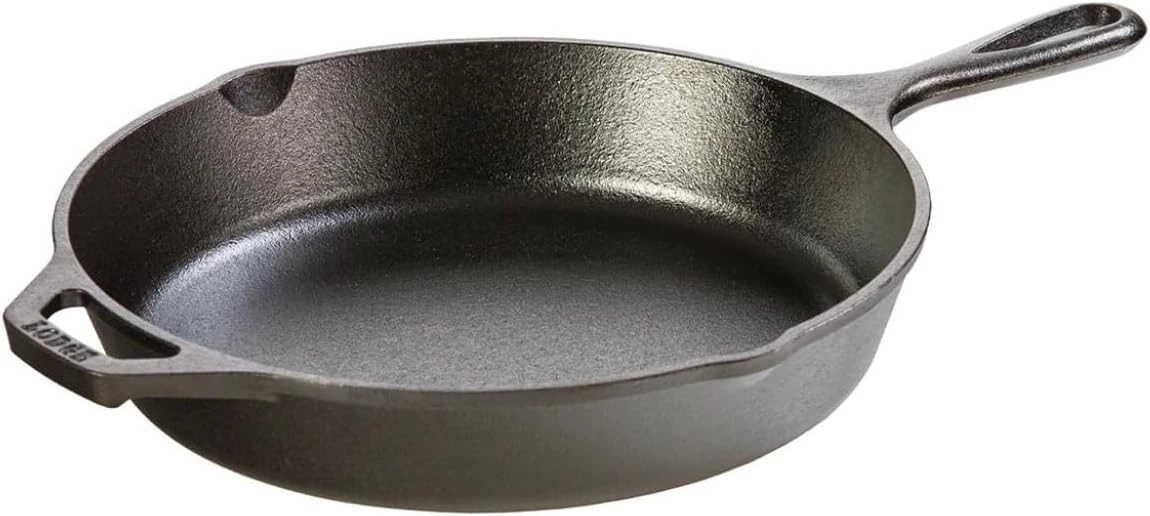 Lodge 10.25 Inch Cast Iron Pre-Seasoned Skillet – Signature Teardrop Handle - Us