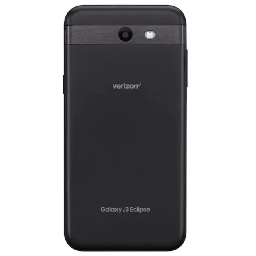 Samsung Galaxy J3 Eclipse J327V Black - 16GB - Unlocked - Excellent Condition - Image 2 of 2