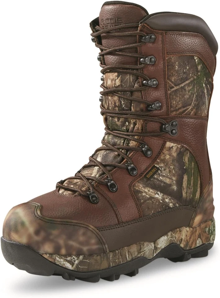 Men Leather Hunting Boots Monolithic Extreme Waterproof Insulated, 2,400-Gram  - Image 2 of 4