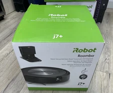 iRobot Roomba j7+ Self-Emptying Robotic Vacuum Cleaner + Clean Base - Graphite