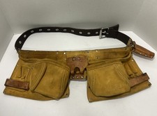 CLC Custom Leather Craft Framers Tool Belt  527X Adjustable Good Condition