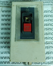 ALLEN-BRADLEY 609-BJW ENCLOSED MANUAL STARTER 10HP 600VAC WOW!!