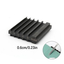 Steel Double Side Repair Tool Thinner Edge Skiving Tool Leathercraft Accessories