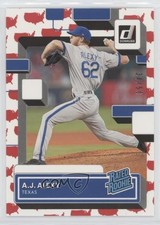 2022 Panini Donruss Rated Rookie America 34/50 AJ Alexy #61 11pj