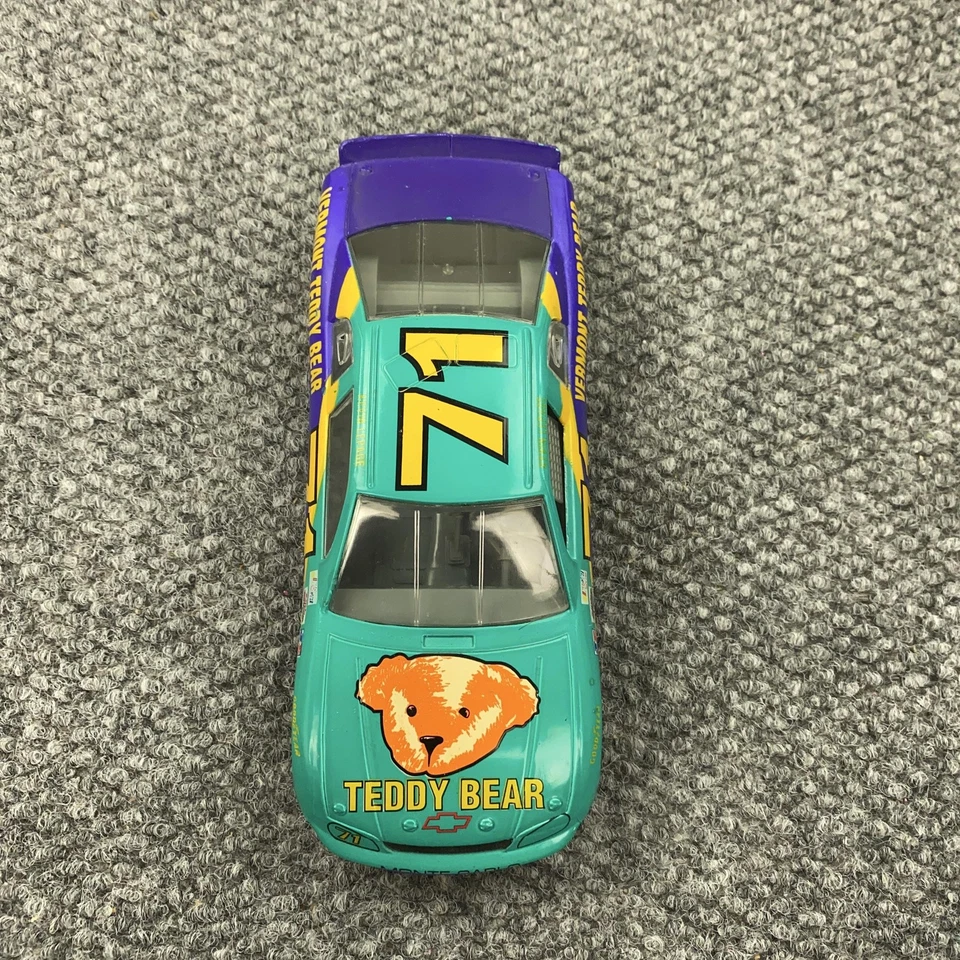 Oso de peluche de colección Kevin Lepage #71 NASCAR diecast 1:24 Vermont Monte Carlo Racing Foto 2 de 4