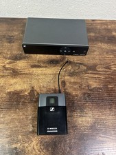 Sennheiser EM-XSW1 Wireless Receiver With SK-XSW Bodypack Transmitter USED 