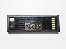 Vintage Tombow MONO F Pencils, 1 Dozen - Made in Japan, JIS Mark 1990