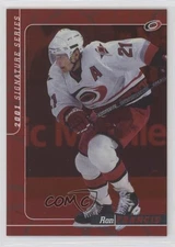 2000-01 ITG Be A Player Signature Series Ruby 130/200 Ron Francis #216 HOF 2d8