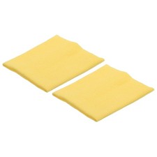 Elastic Cuffs Ribbed Trims Cotton Fabric Knit Rib Stretch Tape Lemon Yellow
