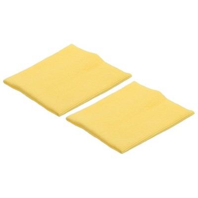 Elastic Cuffs Ribbed Trims Cotton Fabric Knit Rib Stretch Tape Lemon Yellow