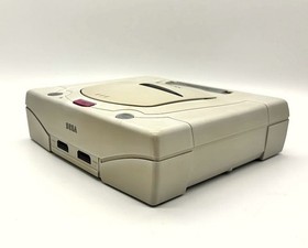 SEGA Saturn HST-3220 Console JUNK No CD Read SAROO SS HDLoader SD Card Japan#532