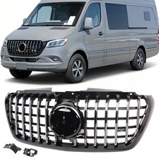 PANAMERICANA KÜHLERGRILL SPRINTER CHROM SCHWARZ 907 910 MERCEDES-BENZ UMBAUTEILE PANAMERICANA KÜHLERGRILL SPRINTER CHROM SCHWARZ 907 910 MERCEDES-BENZ UMBAUTEILE