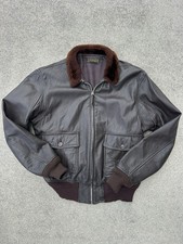 1958 Irvin Foster USN MIL-J-7823 (AER) G-1 Goatskin Flight Jacket Size 42