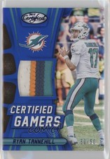 2018 Certified Certified Gamers Mirror Blue 50/50 Ryan Tannehill #CG-RT 0f8