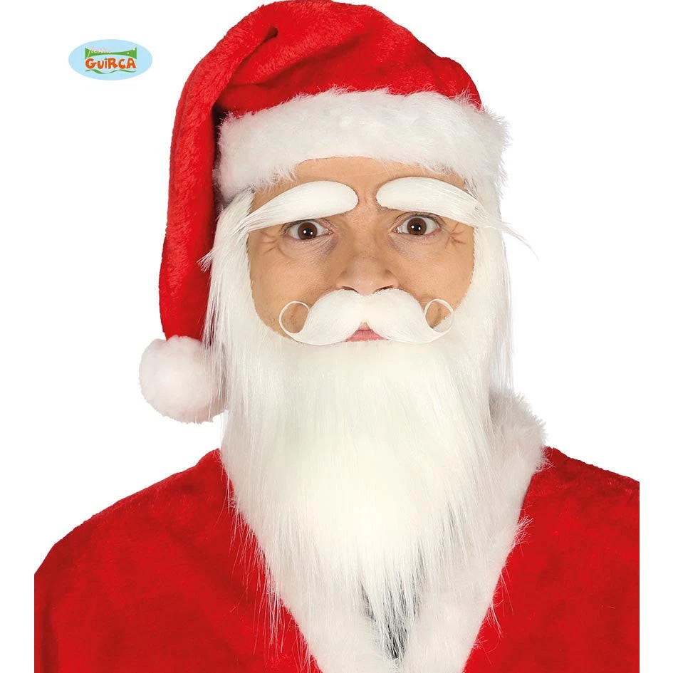 FIESTAS GUIRCA S.L. BARBA BAFFI E SOPRACCIGLIA BABBO NATALE