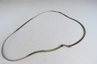 Vintage Italy Sterling Silver 925 Herringbone Weave Necklace 24" L — photo 3