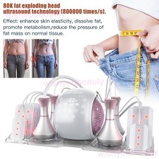 6 In 1 Body Sculpting Slimming Vacuum Laser 80K Fat Burn Cavitati0n Machine