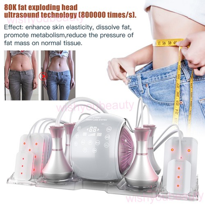 #ad 6 In 1 Body Sculpting Slimming Vacuum Laser 80K Fat Burn Cavitati0n Machine $466.24