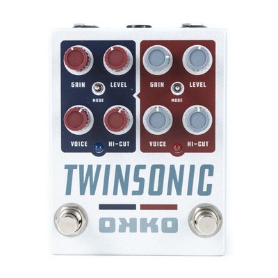 OKKO FX TwinSonic MkII - Verzerrer für Gitarren